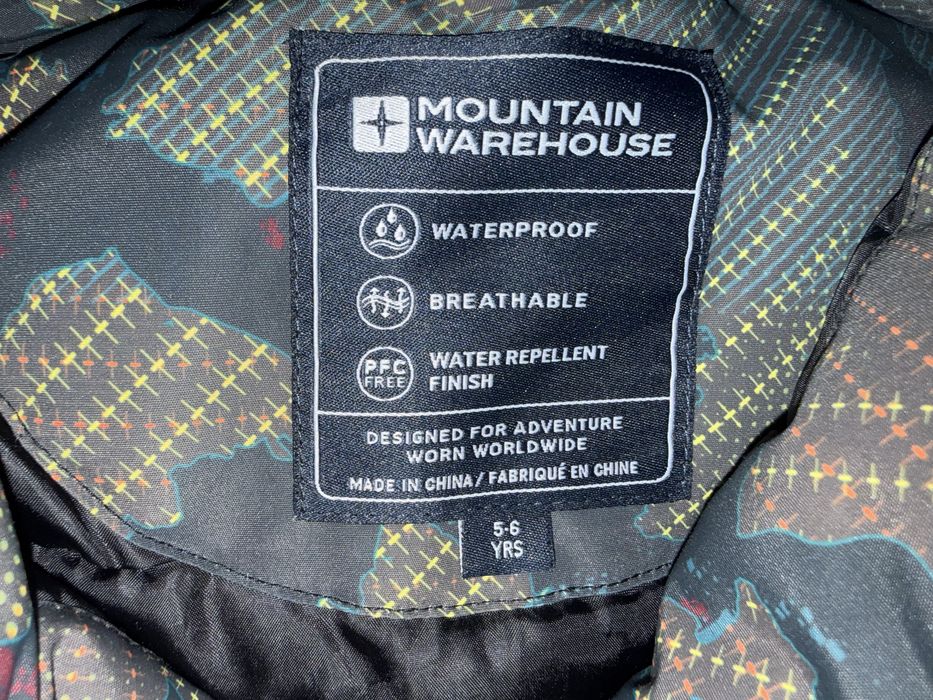 Куртка зимова дитяча для хлопчика 5-6 років