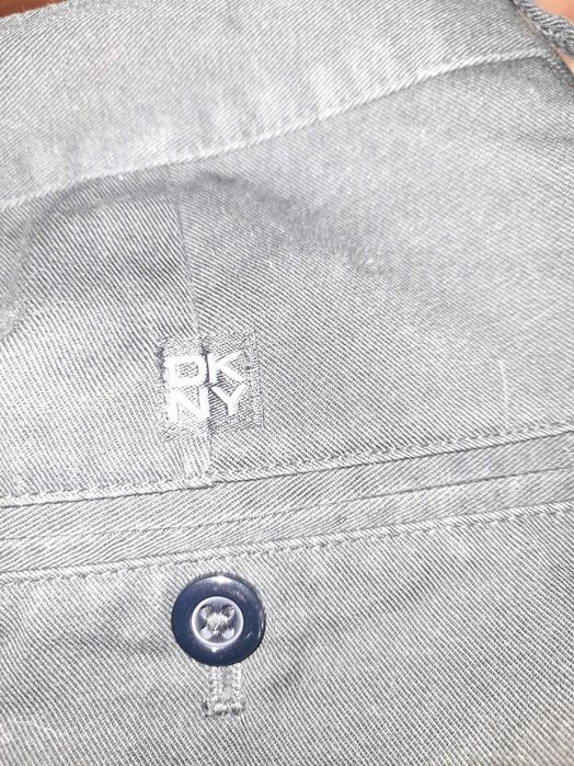 Szorty DKNY czarne spodenki L Bermudy w30 jeans