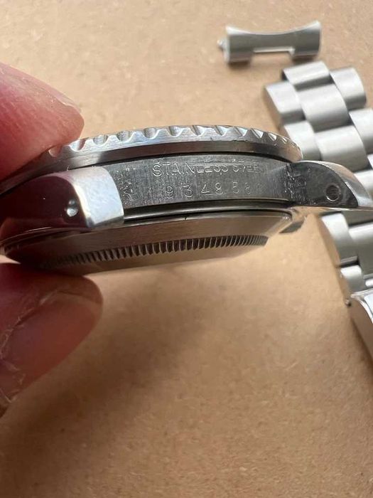 Relógio Rolex Submariner 16800 de 40 mm para homem