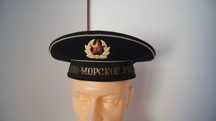 Czapka Marynarki Wojennej ZSRR CCCP czarna