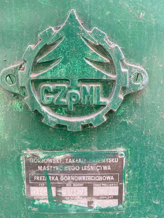 frezarka górnowrzecionowa GZpML