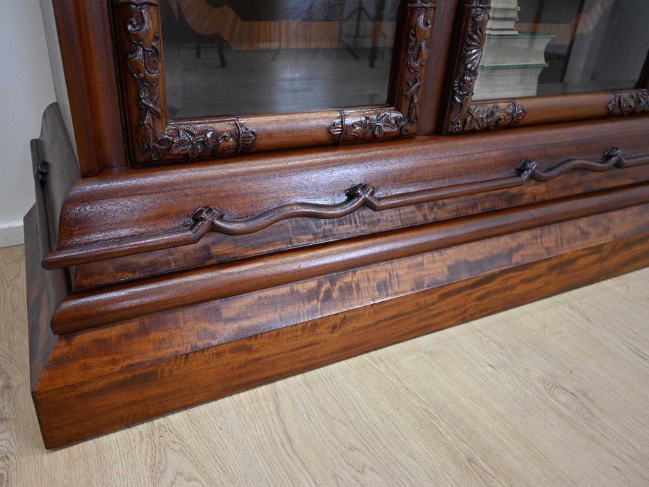 retro witryna mahoniowa około 1940 rok 102204