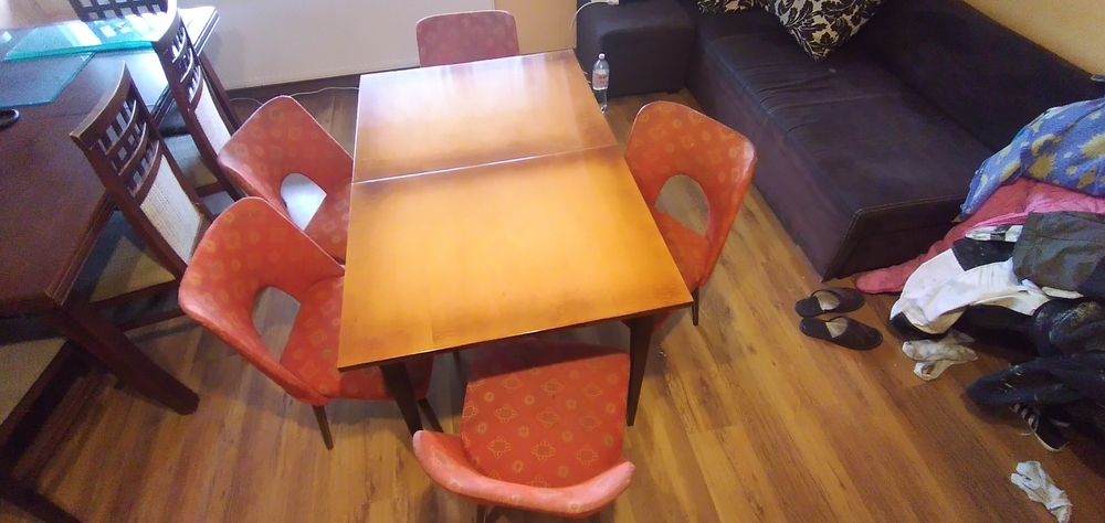 Krzesła 10-20 Muszelki 1972r PRL