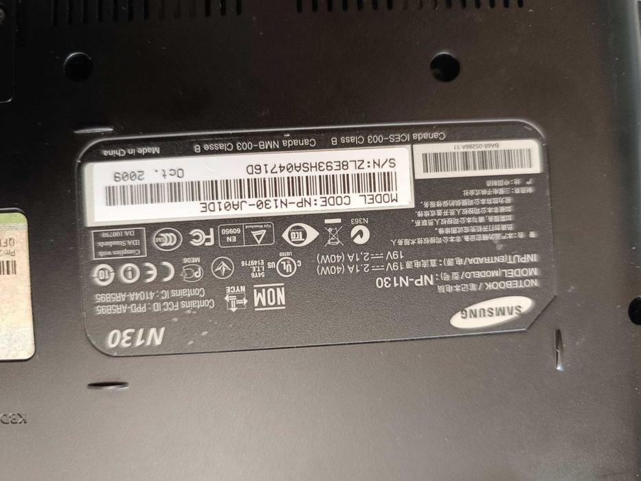 NOTEBook NP-N130 Samsung