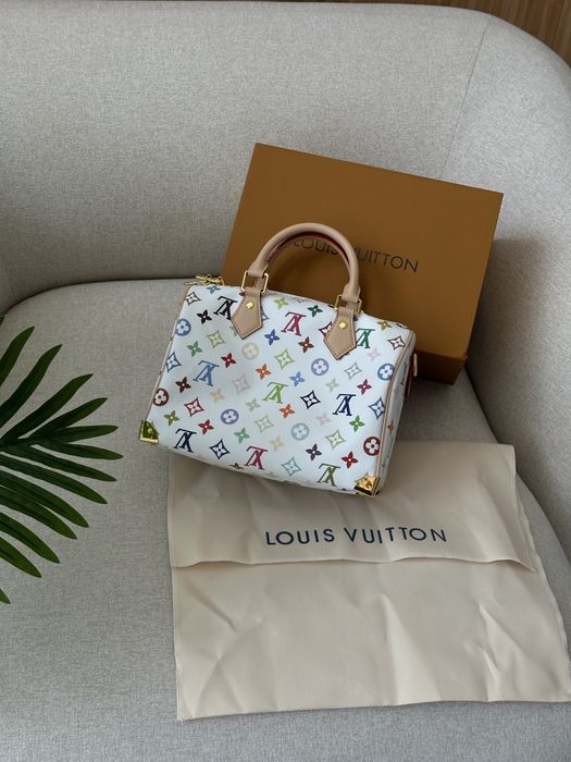 Сумка жіноча Louis Vuitton x Murakami Takashi Speedy Bandouliere 25