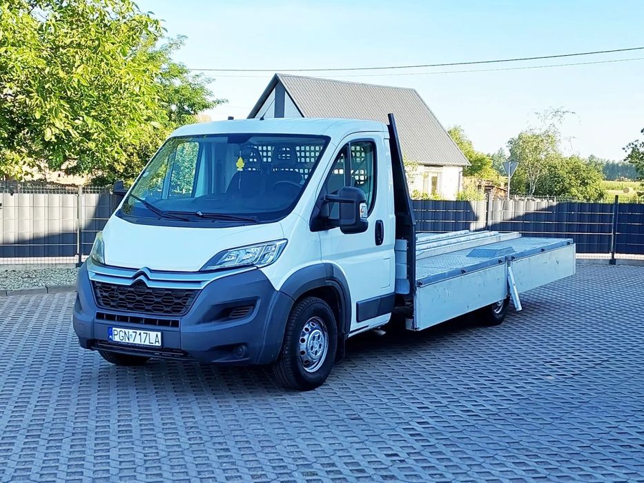 Citroën JUMPER  * skrzynia / najazd *  JEGGER * paka 490/220 * wyciągarka * najazdy *