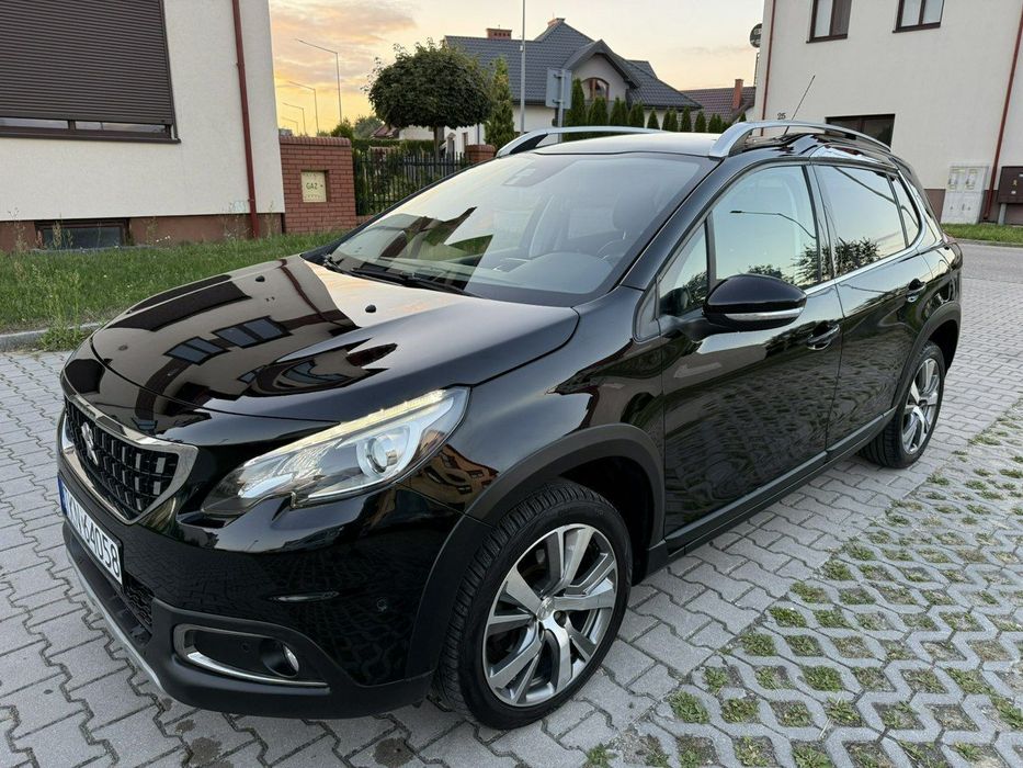 Peugeot 2008 1.6HDI Lift Allure Pano Navi CarPlay Skóra Super Stan Zarejestrowany