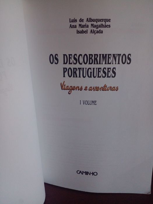 Livro Os DESCOBRIMENTOS Portugueses (Volume 1)