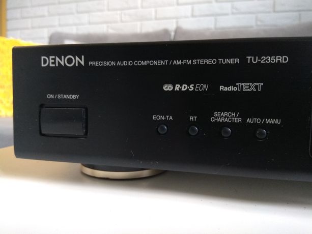 DENON TU-235RD, cyfrowy tuner radiowy z RDS, Radio Text.