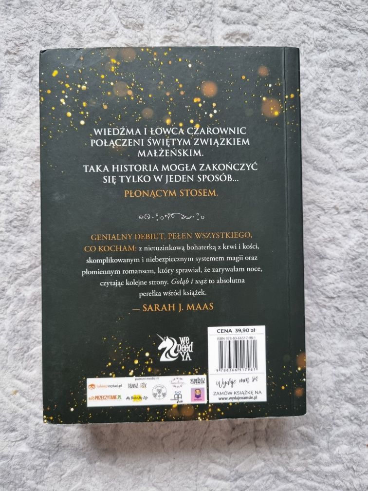Gołąb i wąż. Shelby Mahurin.