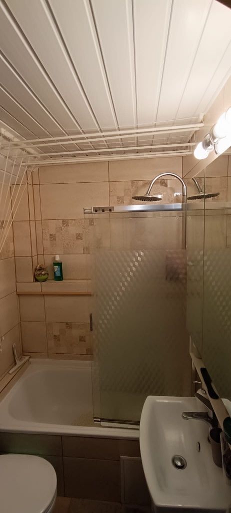 Parawan szklany bardzo grube szkoło
