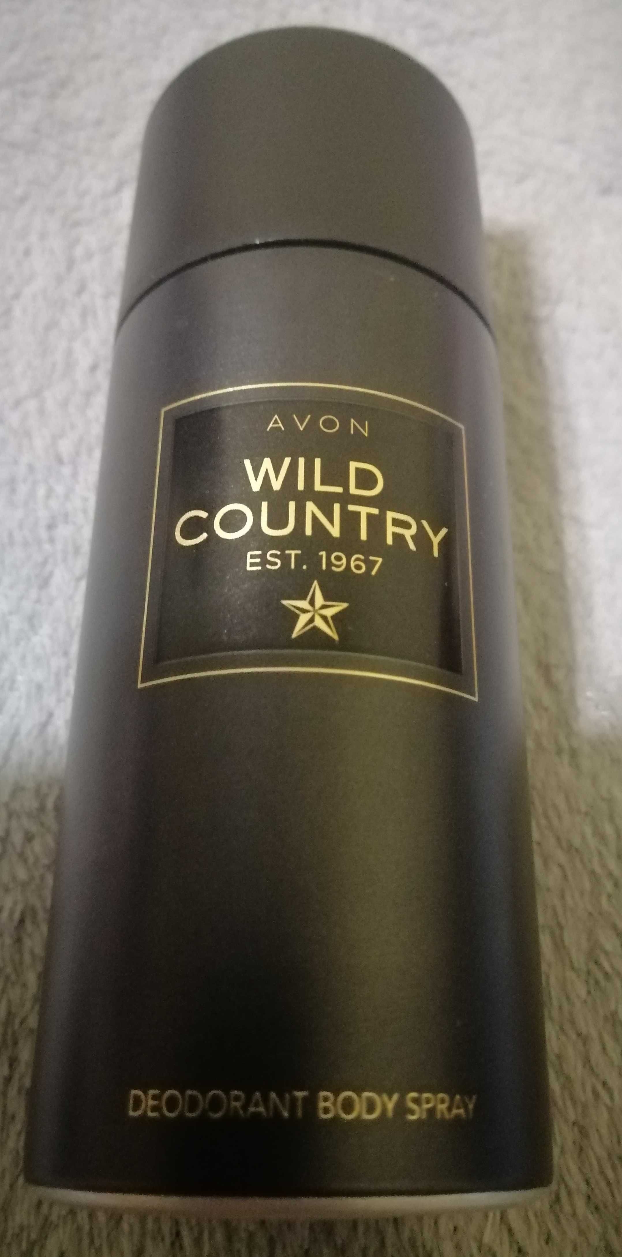 dezodorant w sprayu męski avon 150ml Wild country oryginał