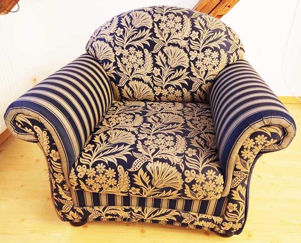 Komplet (sofa & 2 fotele) w starym stylu