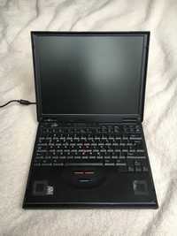 Stary, vintage, zabytek laptop IBM Thinkpad 600