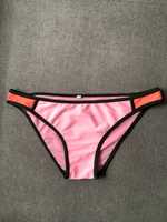 majtki figi strój kąpielowy a'la Barbie dół od bikini S M różowe oranż
