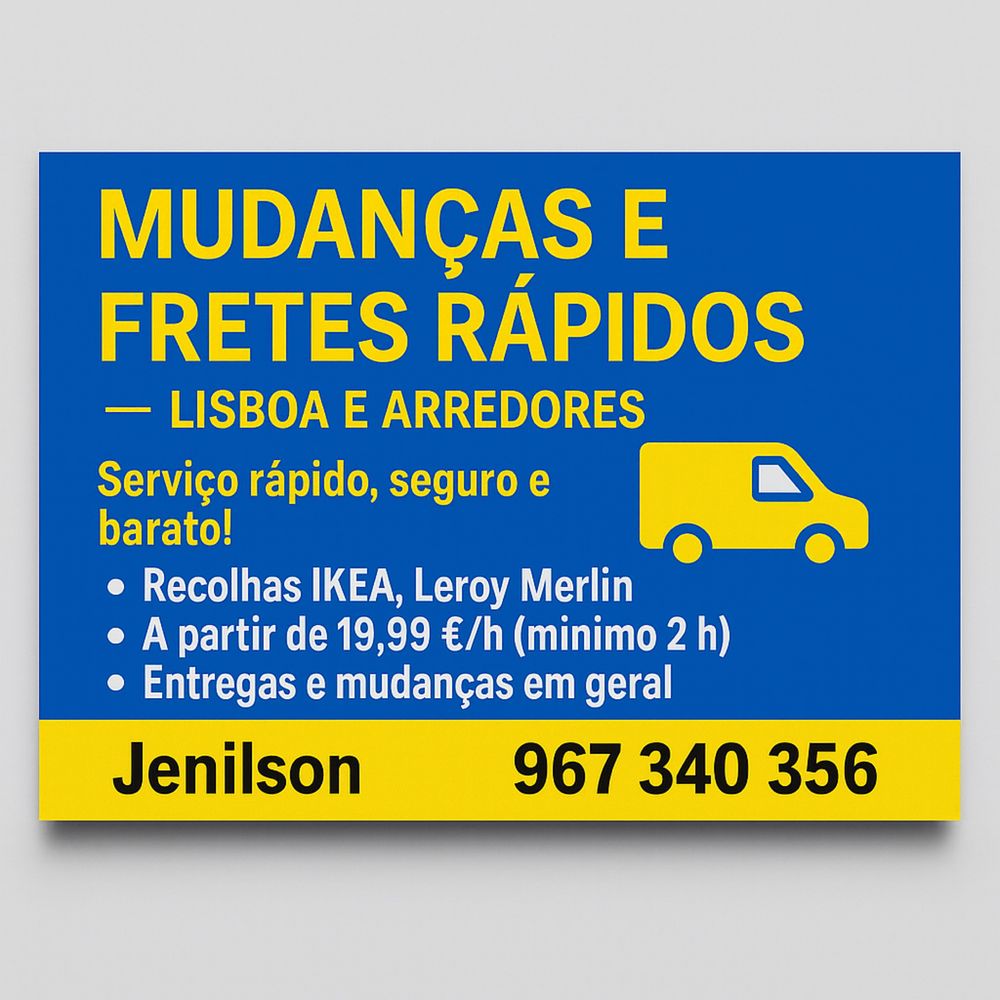Mudanças, lisboa e região
