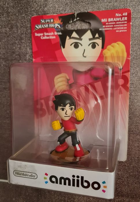 Amiibo Mii Brawler no.48 NOWA Super Smash Bros