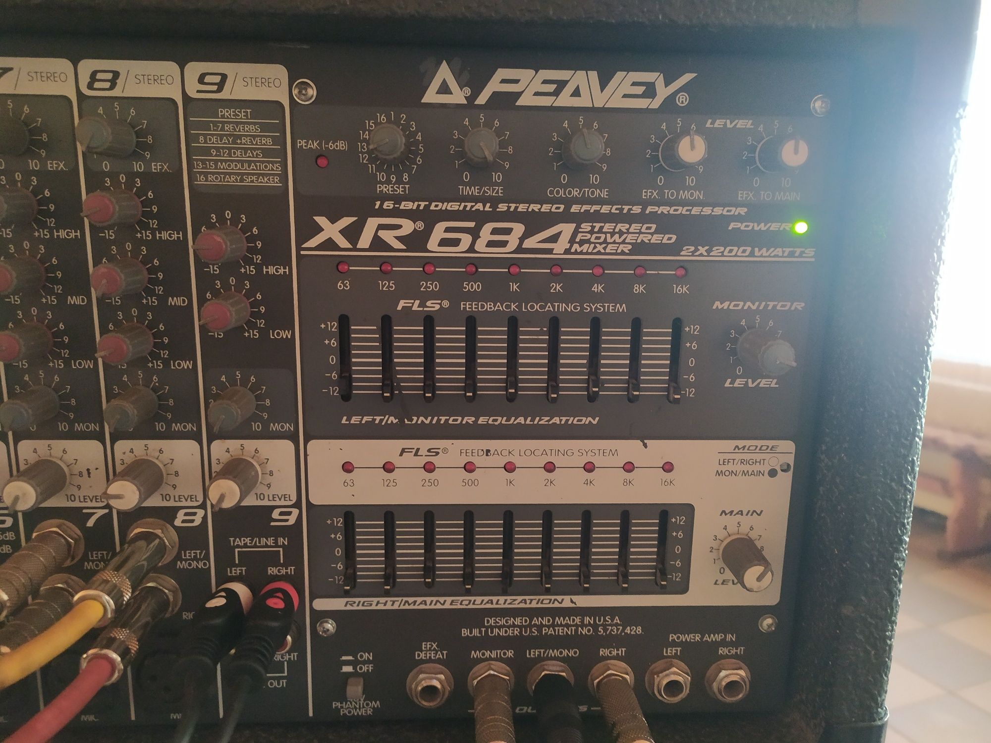 Активний пульт Peavey xr 684