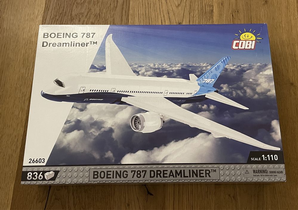 Boeing 787 Dreamliner COBI 26603 Unikat dla kolekcjonera