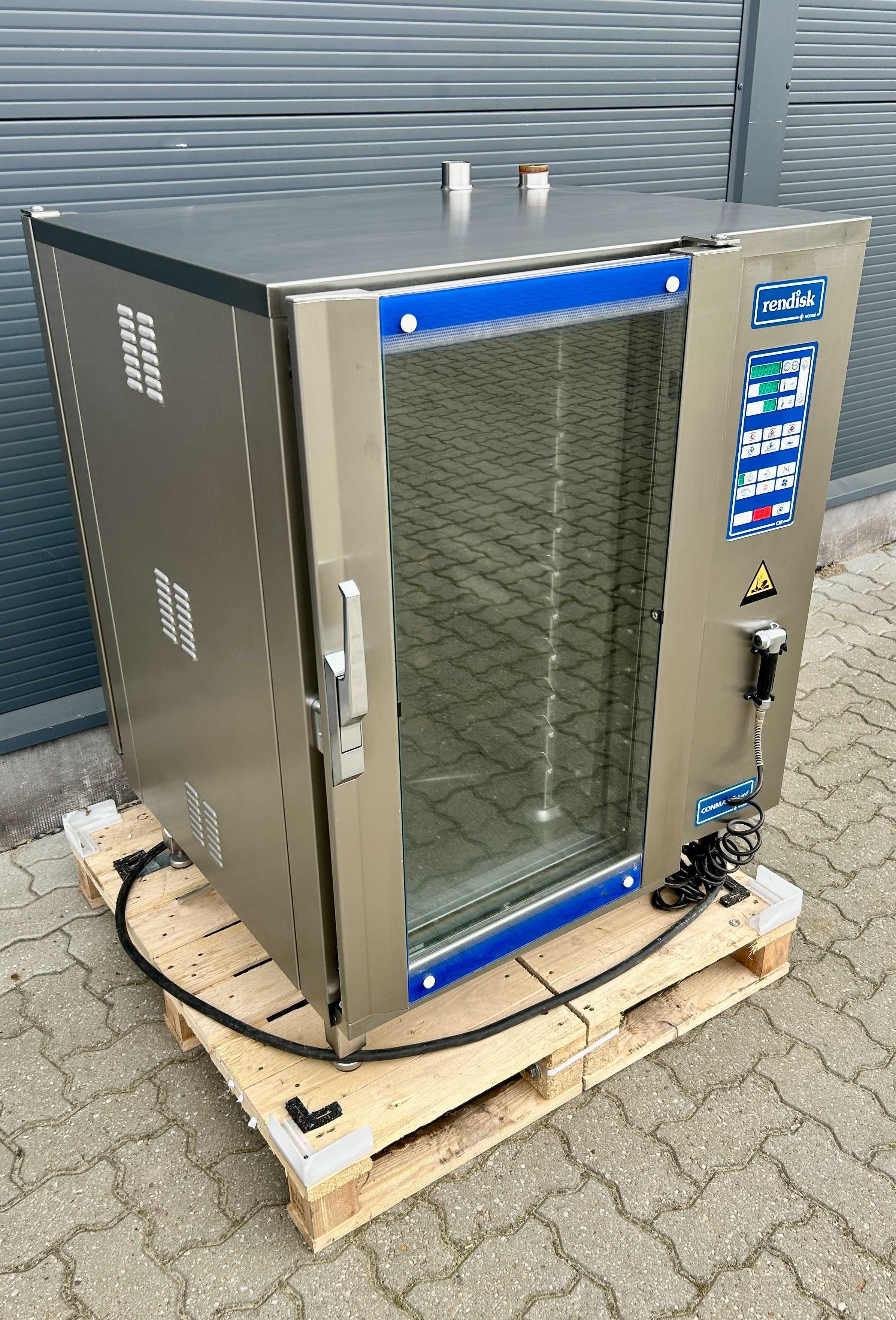 Piec Konwekcyjno Parowy HOUNO 11X1/1GN Podwójne Drzwi Przelotowy