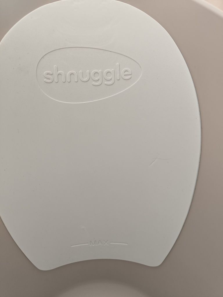 Shnuggle Wanienka dla Niemowlaka z Odpływem Baby Taupe