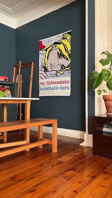 Poster original Roy Lichtenstein, Hopeless, 1968