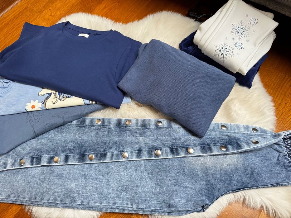 Paka ubranek 134-140. Mała Mi. Next