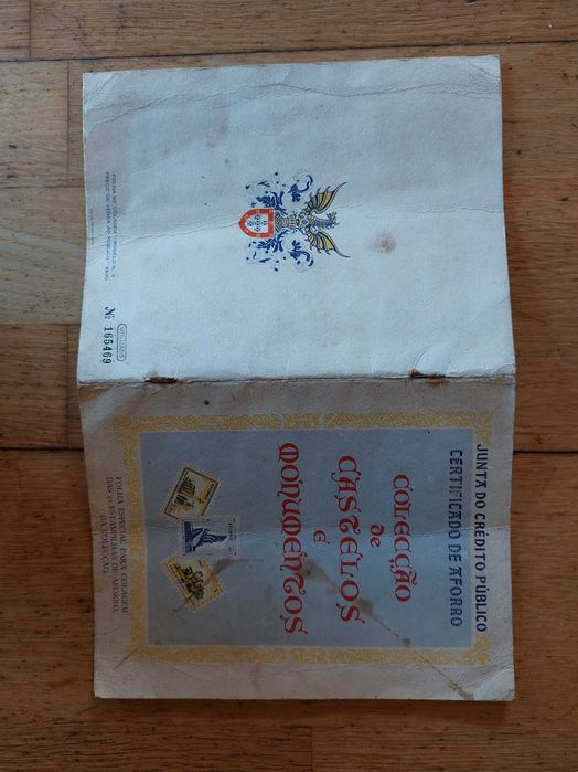 Caderneta de cromos "Coleção de Castelos e Monumentos" - Completa