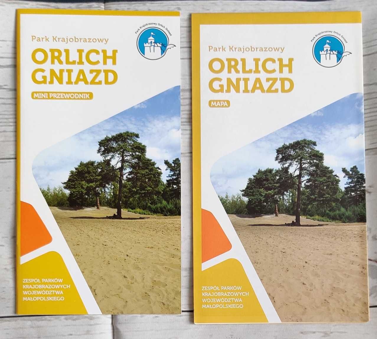 Mapa + przewodnik ORLICH GNIAZD Park Krajobrazowy
