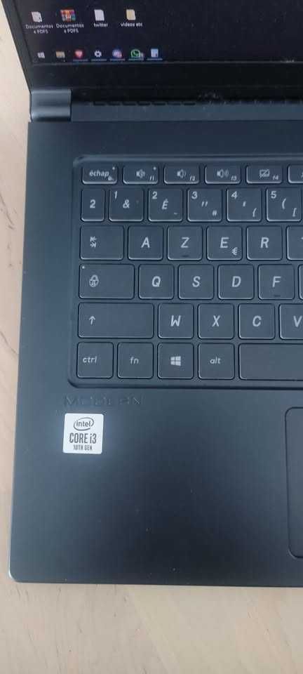 Portátil MSI Modern 14 Bom para jogos e estudos
