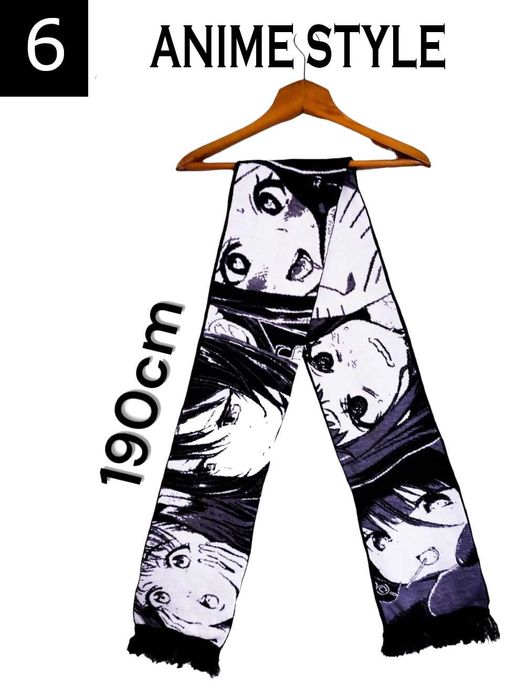 Найкрутіший шарф для молоді. Дизайнерський шарф в стилі аніме, нефор