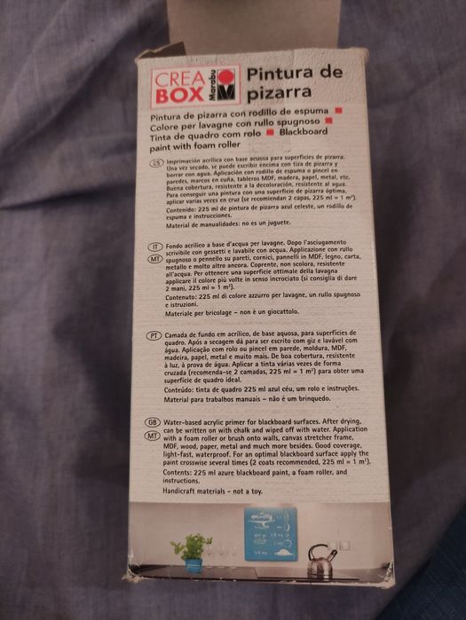 Tinta de Ardósia Rosa/Azul