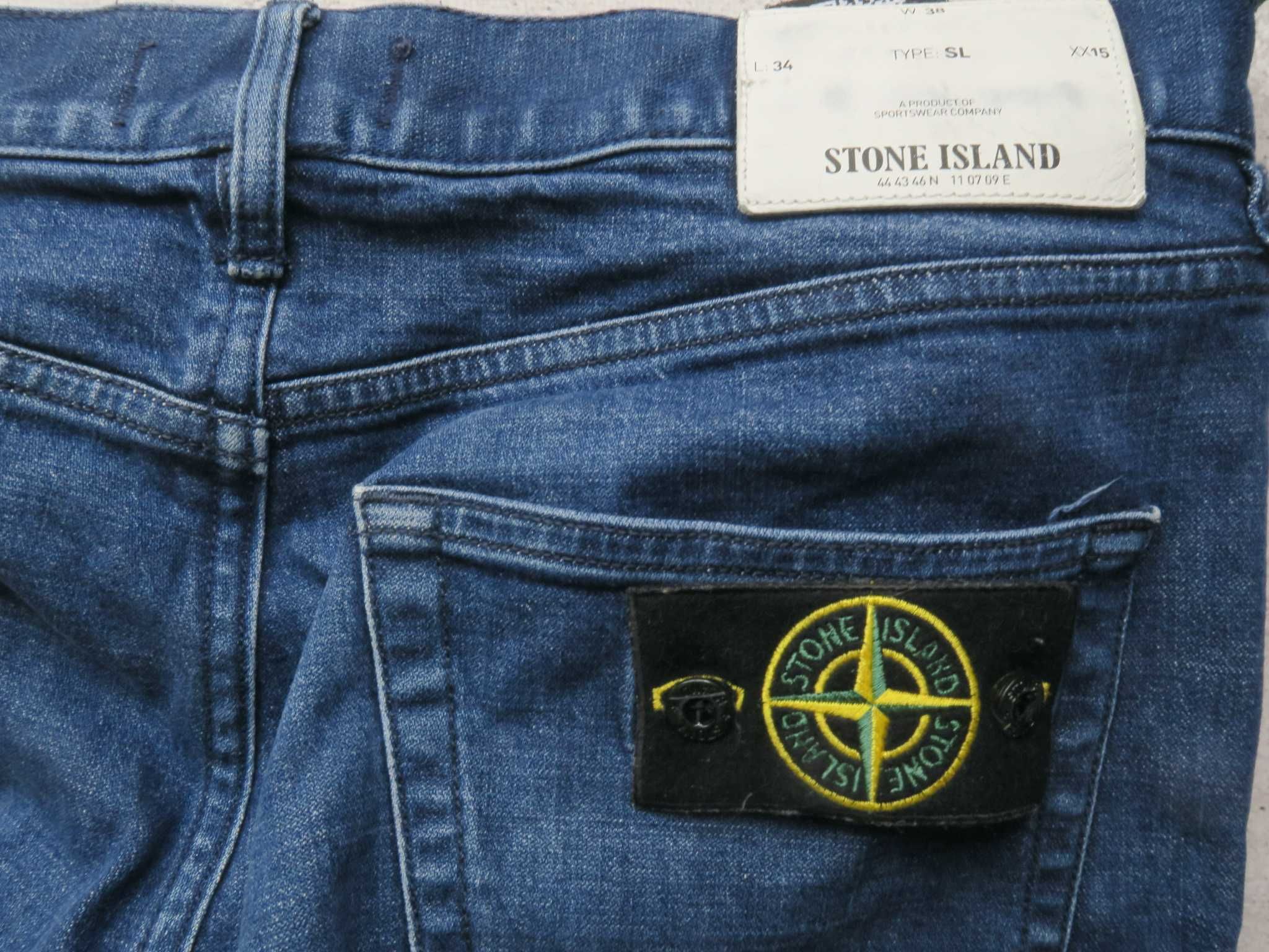 Stone island spodnie jeansowe  38/34