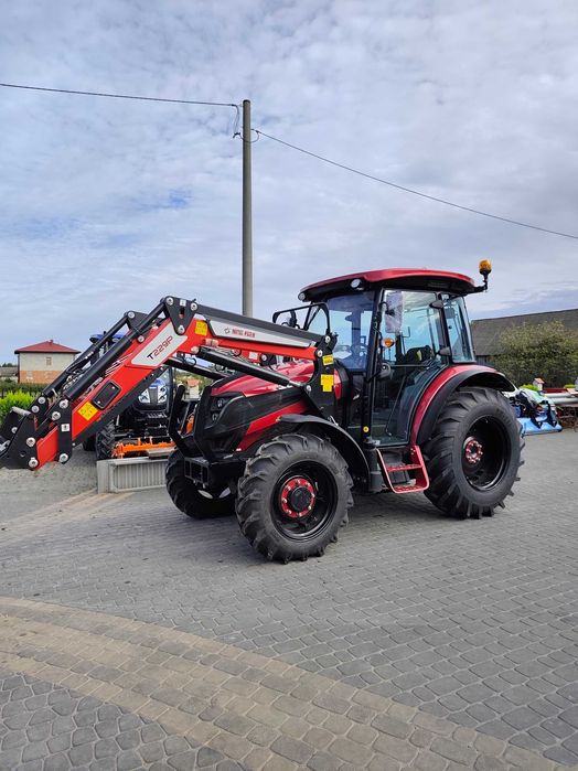 Ciągnik rolniczy Solis S75 4WD V, moc 75KM, ładowacz czołowy