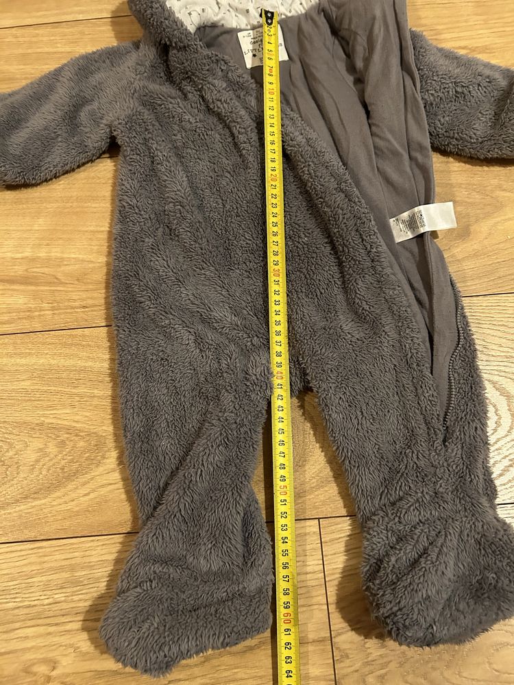 Kombinezon pajacyk Miś 74 unisex ciepły