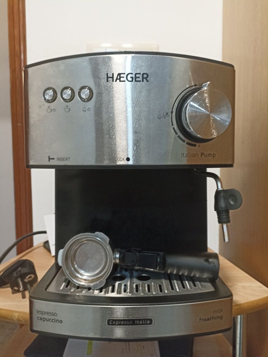 Máquina de café de café com manípulo