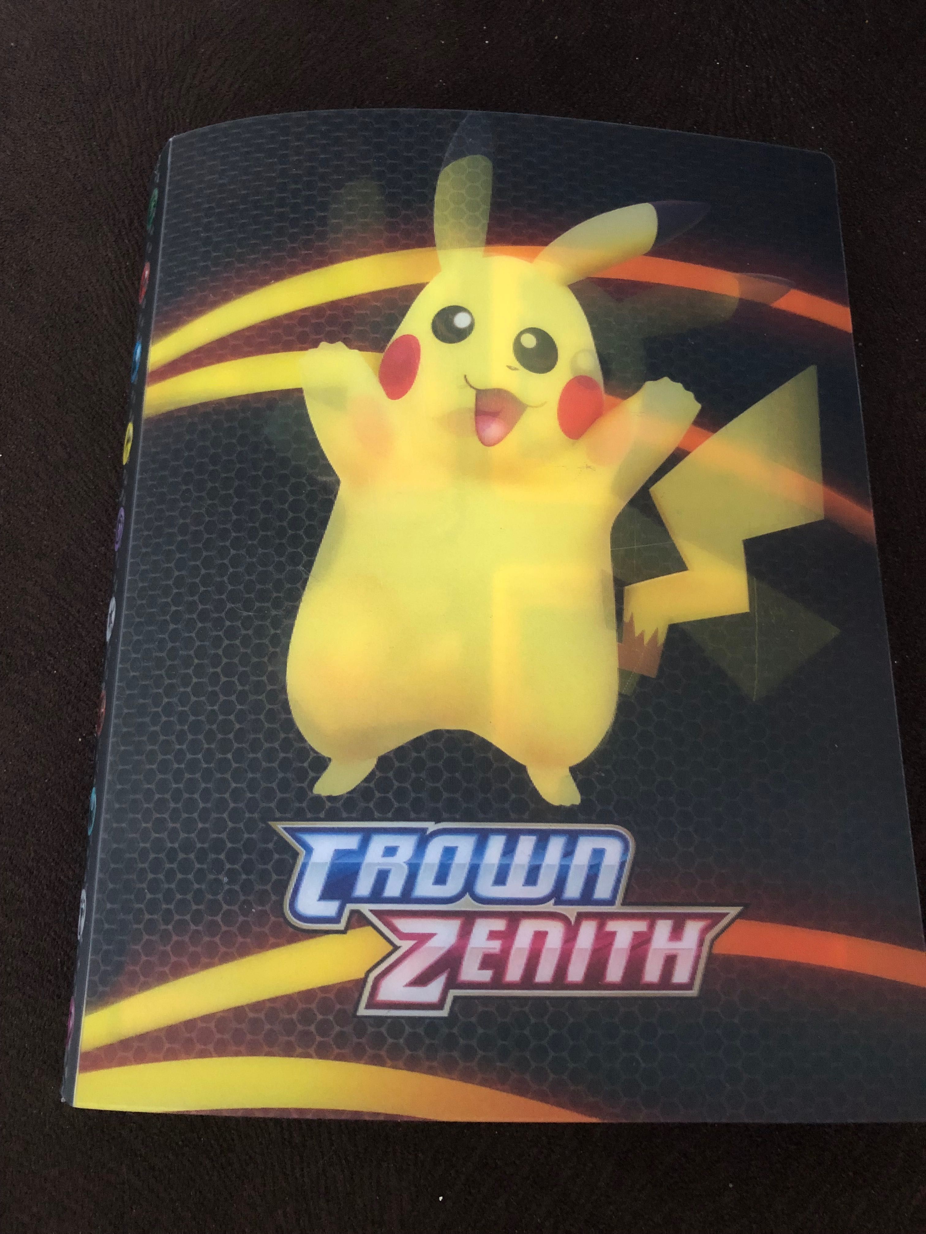 Album 3D z kartami pokemon ponad 120 kart