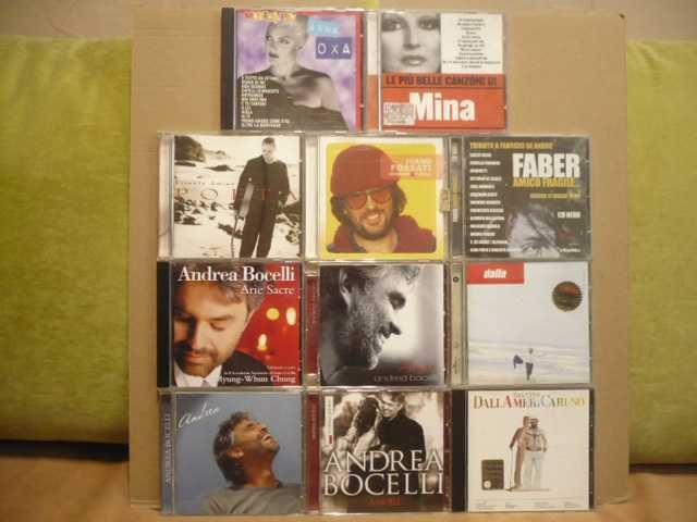 Wyprzedaż pięknej kolekcji płyt CD z muzyką ze słonecznej Italii.