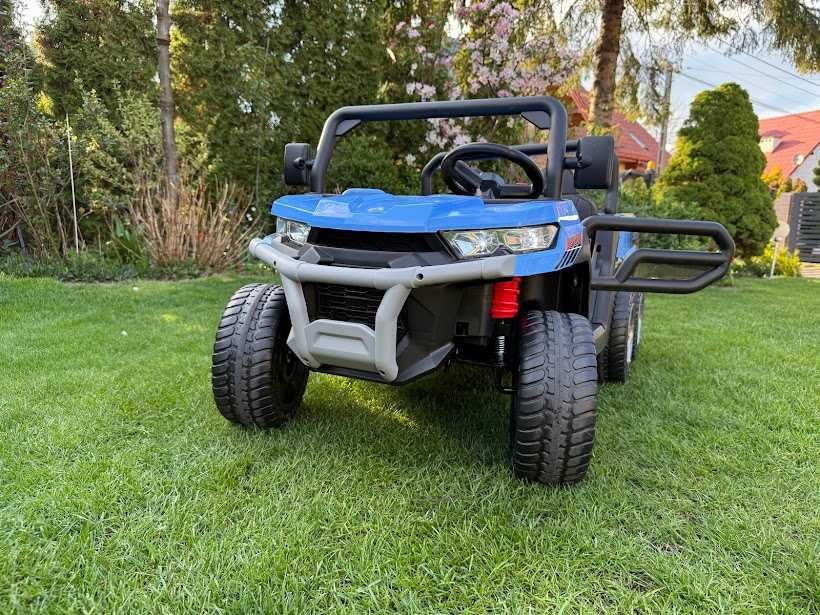 Traktor GATOR na akumulator dla dzieci z podnoszonym elektrycz. kiprem