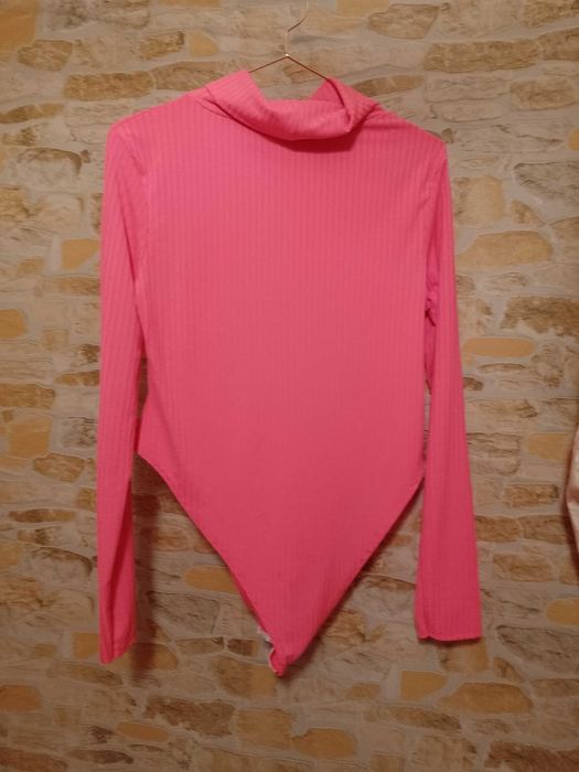 (XL/XXL) Różowy, Neonowy Golf z Londynu, Body