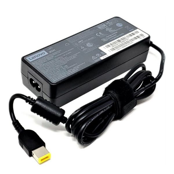 Carregador Original Lenovo 20V 4.5A 90W (retangular)/ Usado