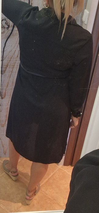 Czarna mgiełka r. 12 Hijabgem