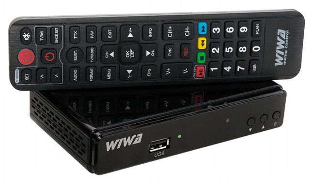 dekoder tuner DVB-T DVB-T2 STB WIWA H265 H.265lite