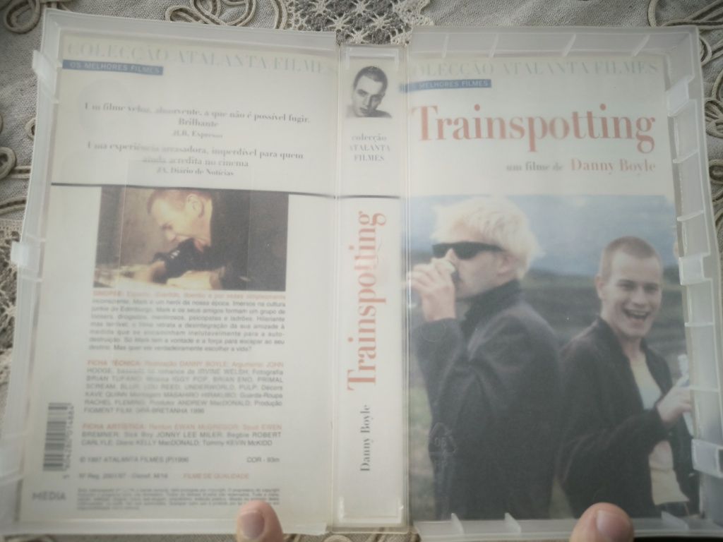 Vendo filme Trainspotting em formato casset