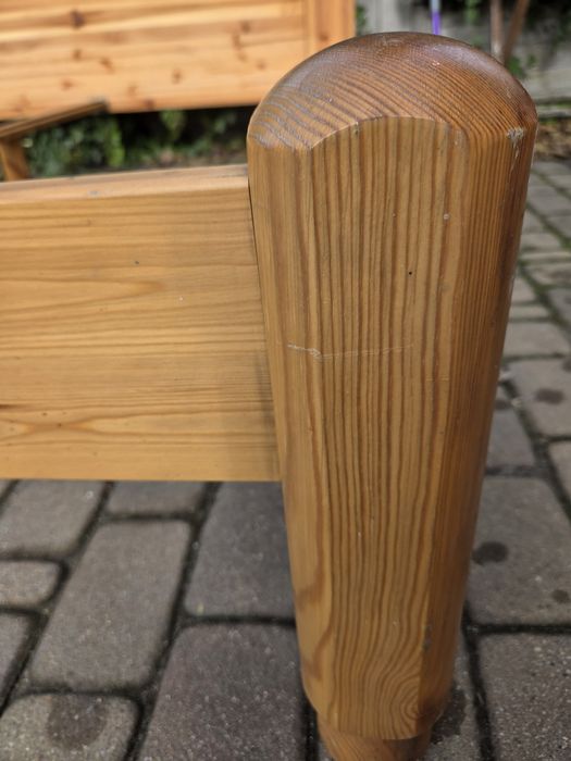 Łóżko podwójne do sypialni drewno!