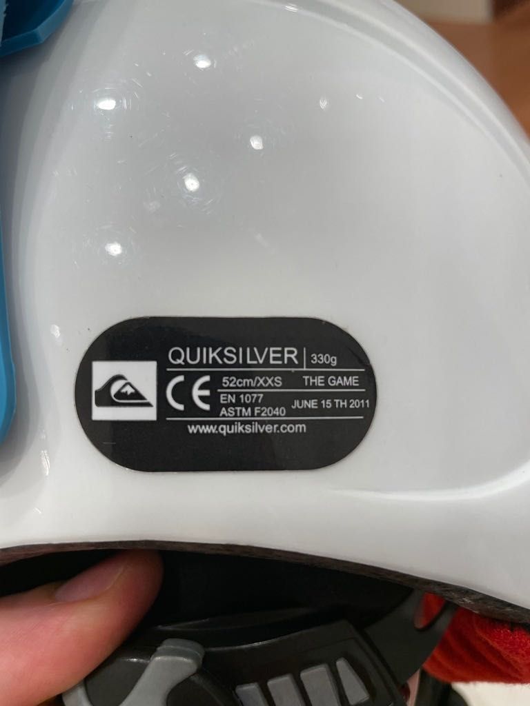 Kask QUIKSILVER the game JR