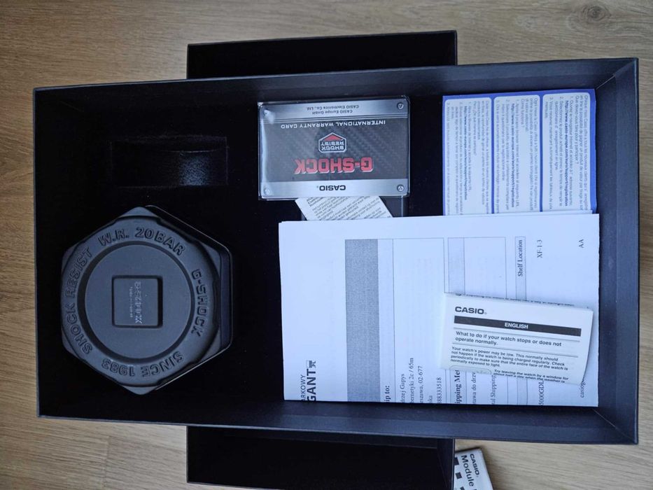Casio G-Shock Limited Edition (500 szt na świecie) GMW-B5000GDLTD-1ER