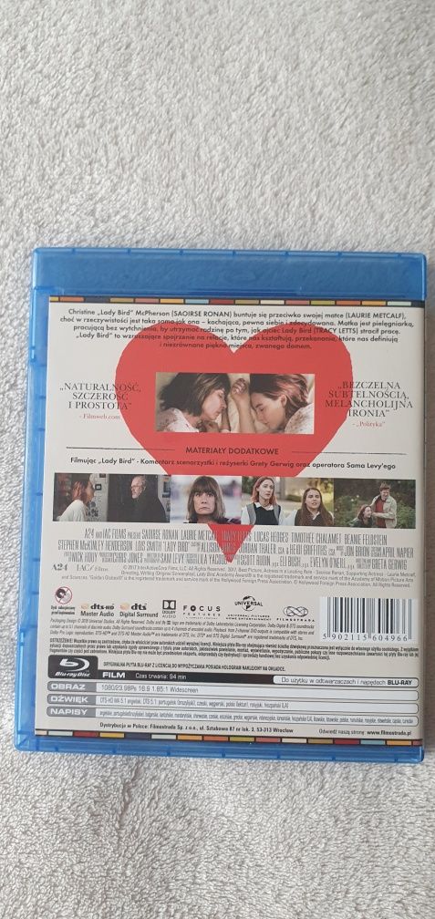 "Lady Bird" Blu Ray