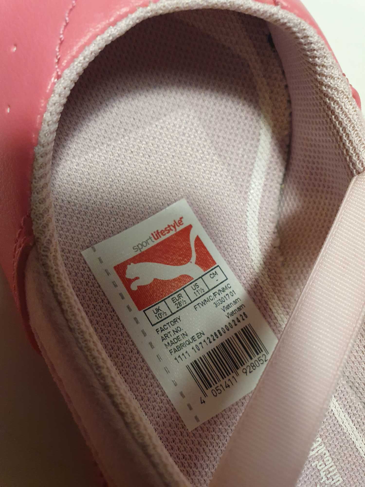 Buty Puma dla dziewczynki rozmiar 28