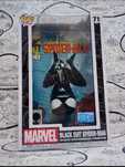 Funko pop comics cover black suit Spiderman funko original
